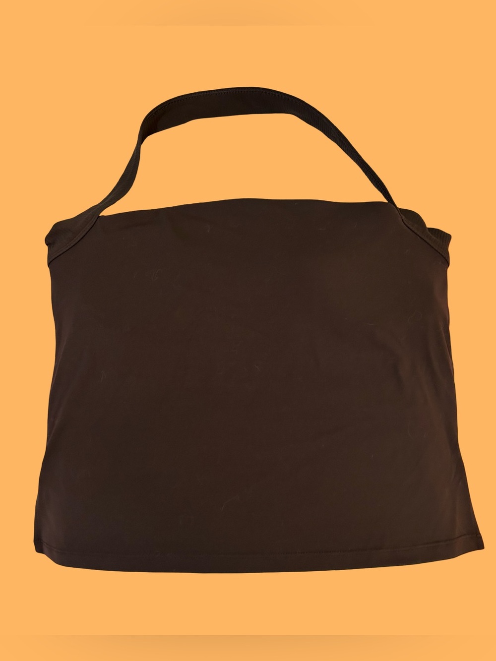 LNW/OT! Aerie Offline Real Me Halter Top Tank. In Size XXL in brown,Slit Sides. - Picture 5 of 14